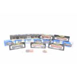 Nineteen boxed N gauge wagons and tankers Comprising seven Dappol examples of wagons, four Graham