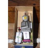 A boxed 'Radar Robot' blinking light battery operated toy The robot toy with remote control and