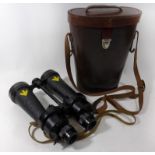 A pair of military binoculars by Barr & Stroud, mid 20th Century The binoculars with the broad arrow