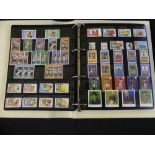 Two albums containing mint and used Commonwealth stamps Comprising Antarctic, Seychelles, MEF,