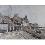 Andrew P Neilson (20th Century) 'Broughty Ferry' Watercolour, signed, 29x38cm, framed