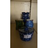 Four pieces of Cumbrian Weatheriggs studio pottery