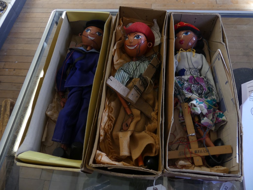 Three vintage Pelham puppets CONDITION REPORT Very worn and tangled Please examine photos - Image 4 of 4