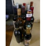 Twelve mixed bottles of assorted wine