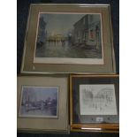 Robert Richardson - two pencil signed limited edition prints, together with four limited edition