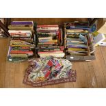 Approx 74 books relating to WWII and London, also books on native American Indians, Christopher