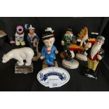 A collection of Royal Doulton figures from The 20th Century Advertising Classic series, to include