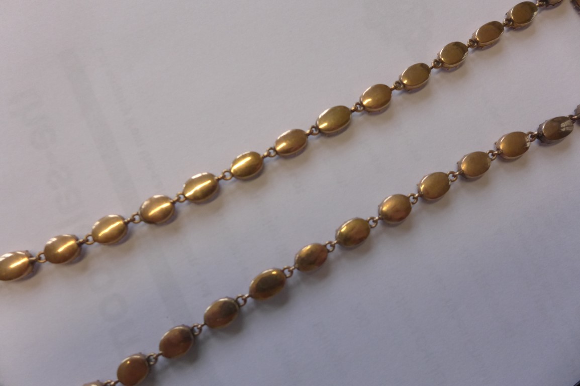 An early Victorian foil back topaz rivière necklace, circa 1840 The graduated oval shaped topaz - Image 6 of 15