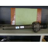 A WWII period military issue anti aircraft gun sight Length 48cm, stamped with military board