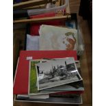 A collection of loose postcards To include topographical subjects.