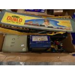 A Hornby Dublo electric train set And assorted die cast model cars, Hornby Dublo model train