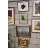 Six assorted pictures and prints to include a limited edition print, David Shepherd, ' A Moon Bear