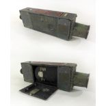 A WWII period Air Ministry camera reputedly from a Spitfire Camera stamped Type G45, manufactured by