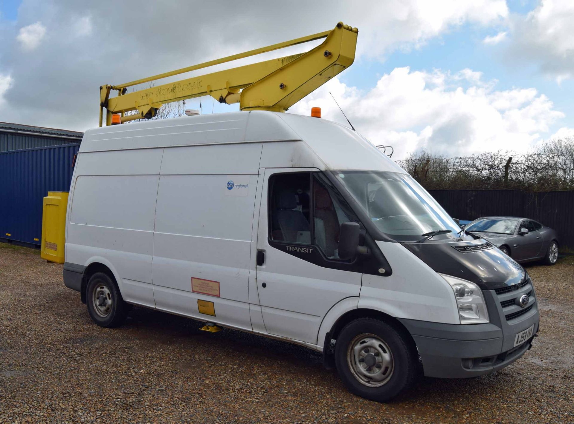 A FORD Transit T350L 100PS 2.4 Duratorq Diesel, RWD, High Roof Panel Van, Registration No. AJ59 VWA,