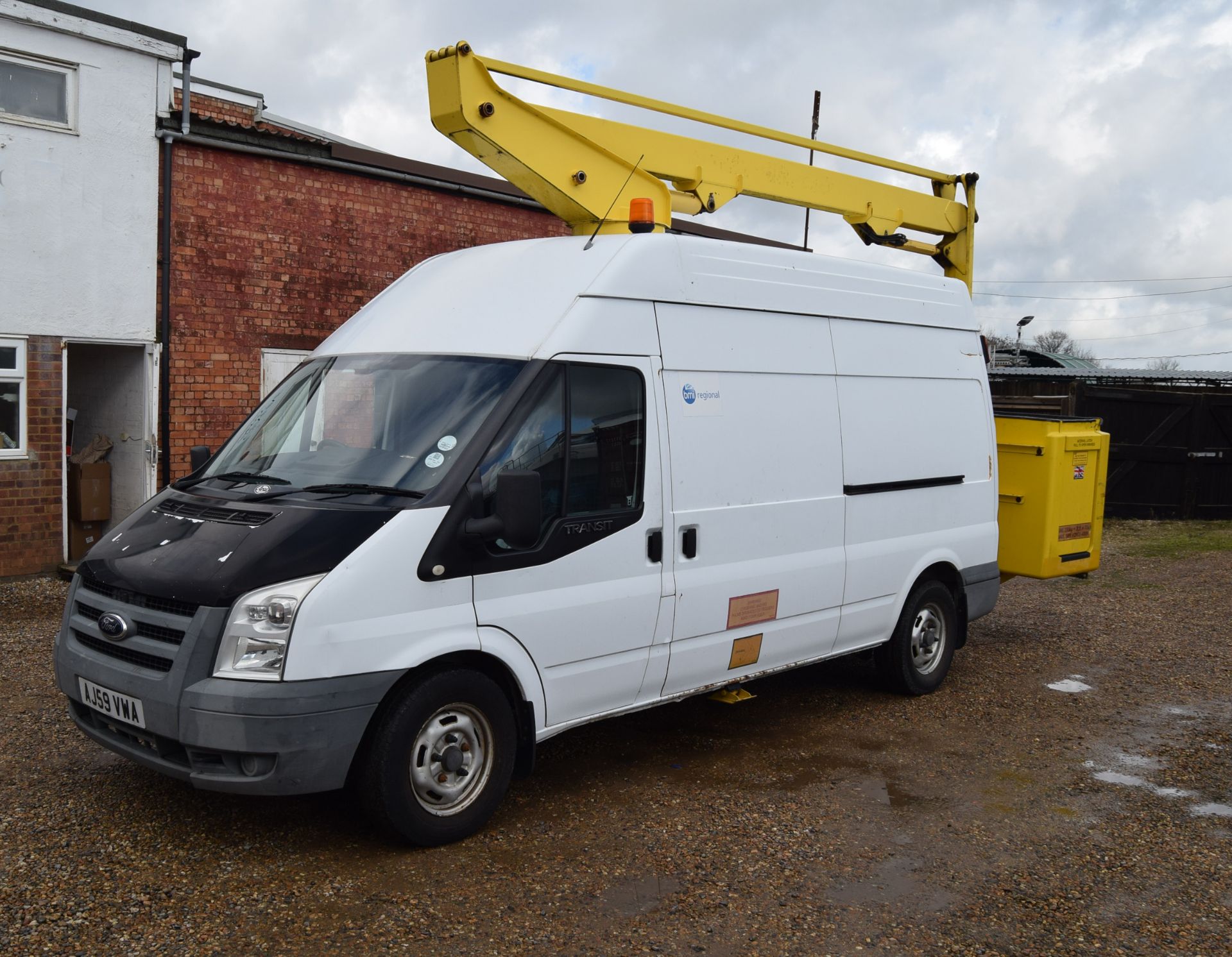 A FORD Transit T350L 100PS 2.4 Duratorq Diesel, RWD, High Roof Panel Van, Registration No. AJ59 VWA, - Image 2 of 9