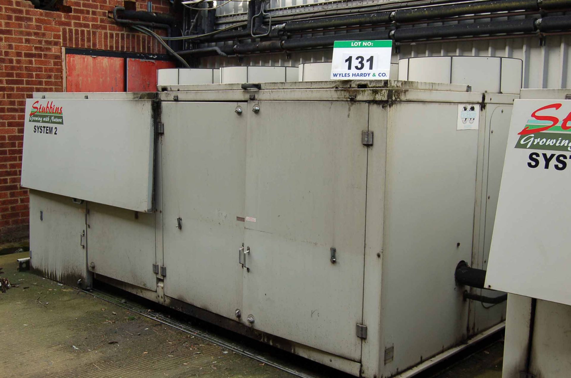 Two PROFROID INDUSTRIES Model CR8HZS45Z 4-Fan Chiller Condenser Units, Serial Nos. 982070, 982050 ( - Image 2 of 2