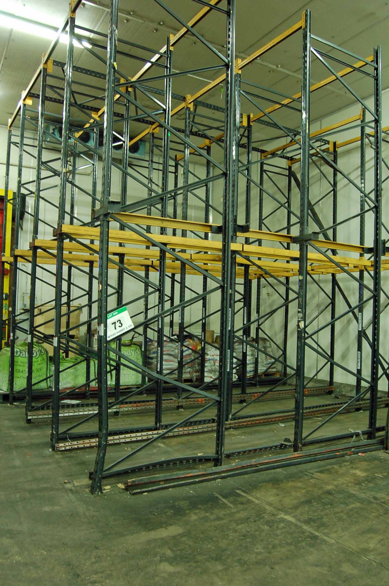 Twenty Bays LINK 51E 2-Tier Drive-In Pallet Racking with Approx. Fifty Five 5M Tall Uprights, - Image 2 of 2