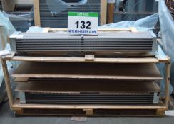 Thirteen MODINE RE56D 1420mm x 200mm x 160mm Evaporator Coils