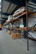 Eighteen Bays of Medium Duty Pallet Racking including Twenty One 3400mm x 1070mm Uprights and