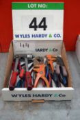 A Box of Hand Tools (As Photographed)