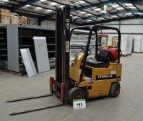 A CATERPILLAR V30D Gas Driven Counterbalance Forklift Truck, Serial No. 5GB05046, with 4.3M Mast,