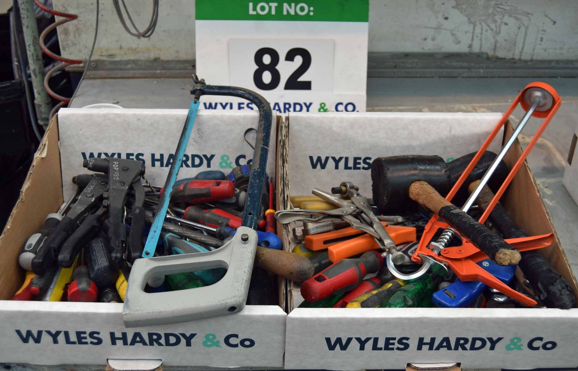 Two Boxes of Hand Tools (As Photographed)