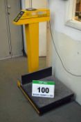 A STEVENS GRAVITRON Platform Weigh Scale and Counting Scale (As Photographed)