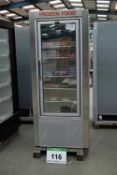 An 850mm x 2035mm 1960's Single Door Display Chiller (As Photographed)