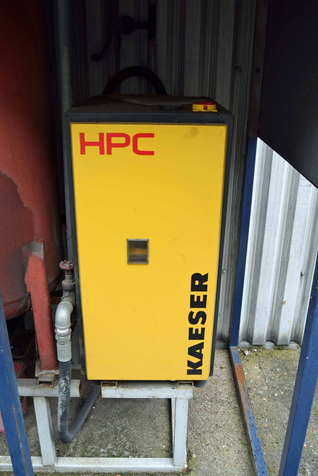 A 2005 HPC SK21 Packaged Compressor, 61144 Recorded Hours, Serial No. 1187 with A KAESER TCH22 Air - Image 3 of 5