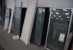 A Quantity of Glazed Units, Glass Doors and Mirrors (As Photographed)