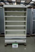 A VERCO C1060 1060mm x 2035mm Multideck Chiller Cabinets with Shelving Units (As Photographed)