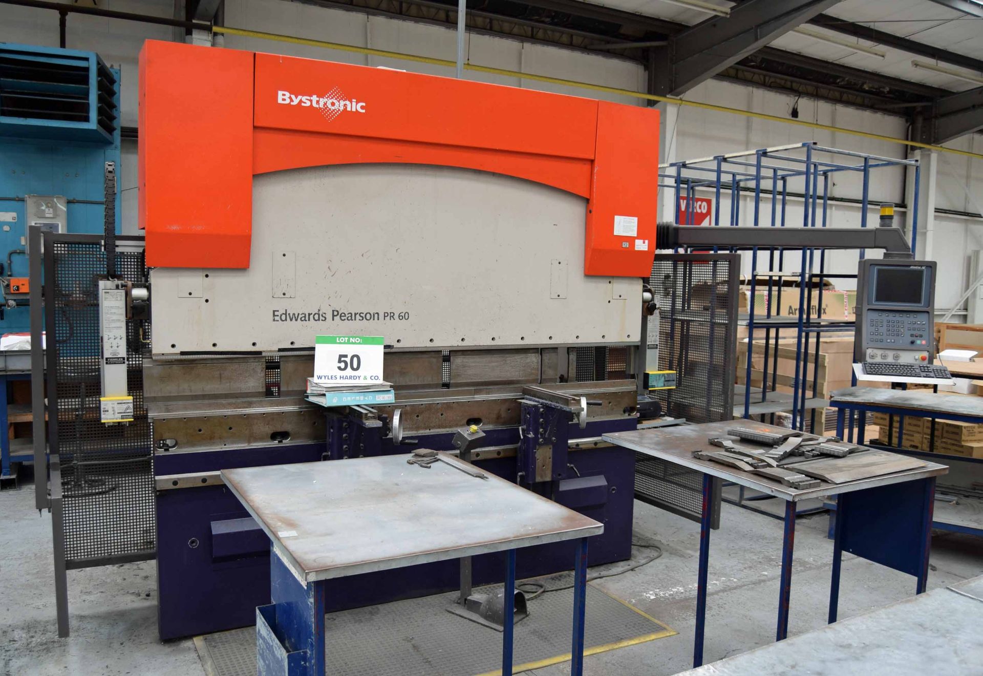 A 2004 BYSTRONIC EDWARDS PEARSON PR60 x 2550 Press Brake, Serial No. 04/410/010 60KN capacity