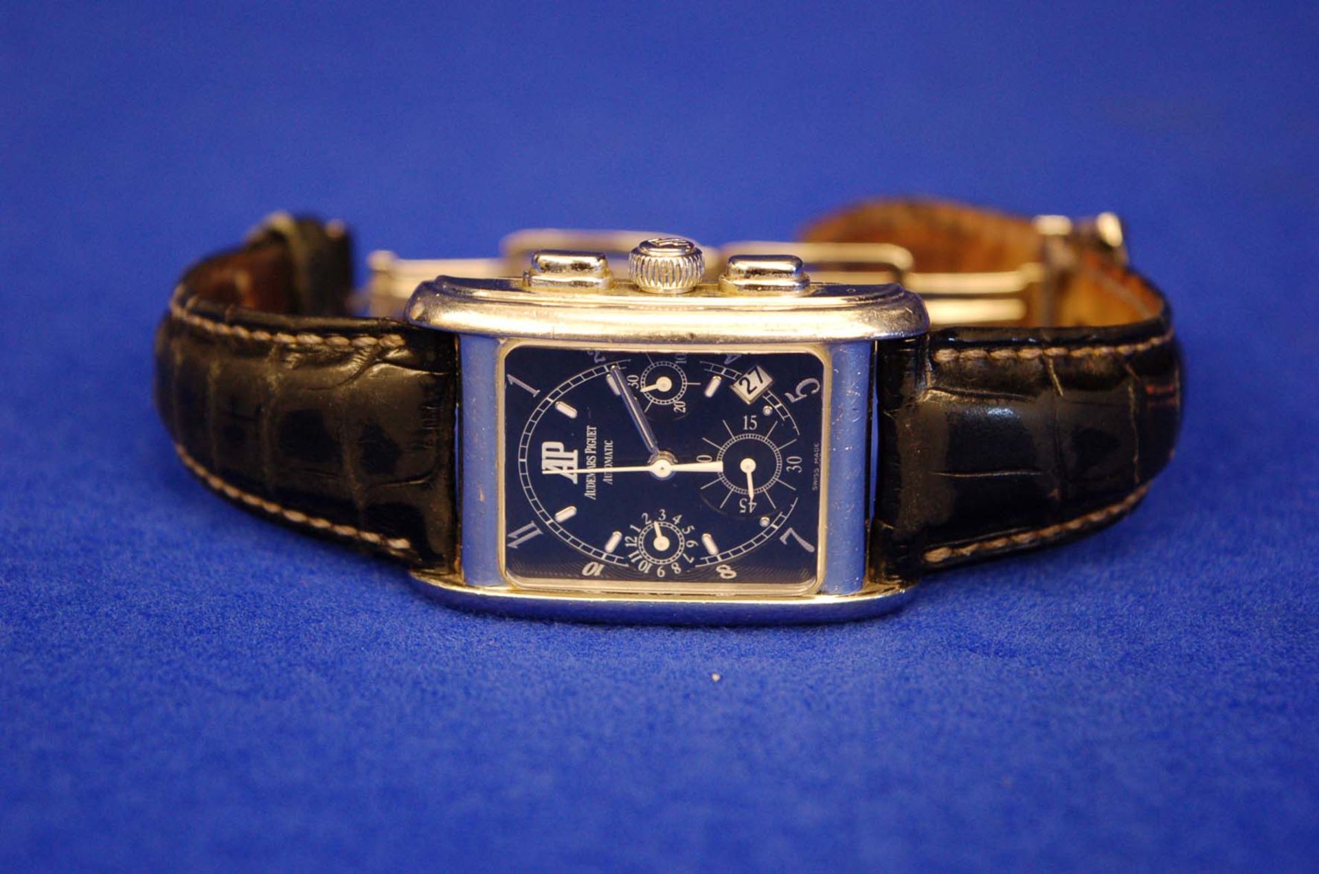 AUDEMARS PIGUET Gentleman’s 18ct White Gold Wrist Watch, Edward Piguet Chronograph E74633,