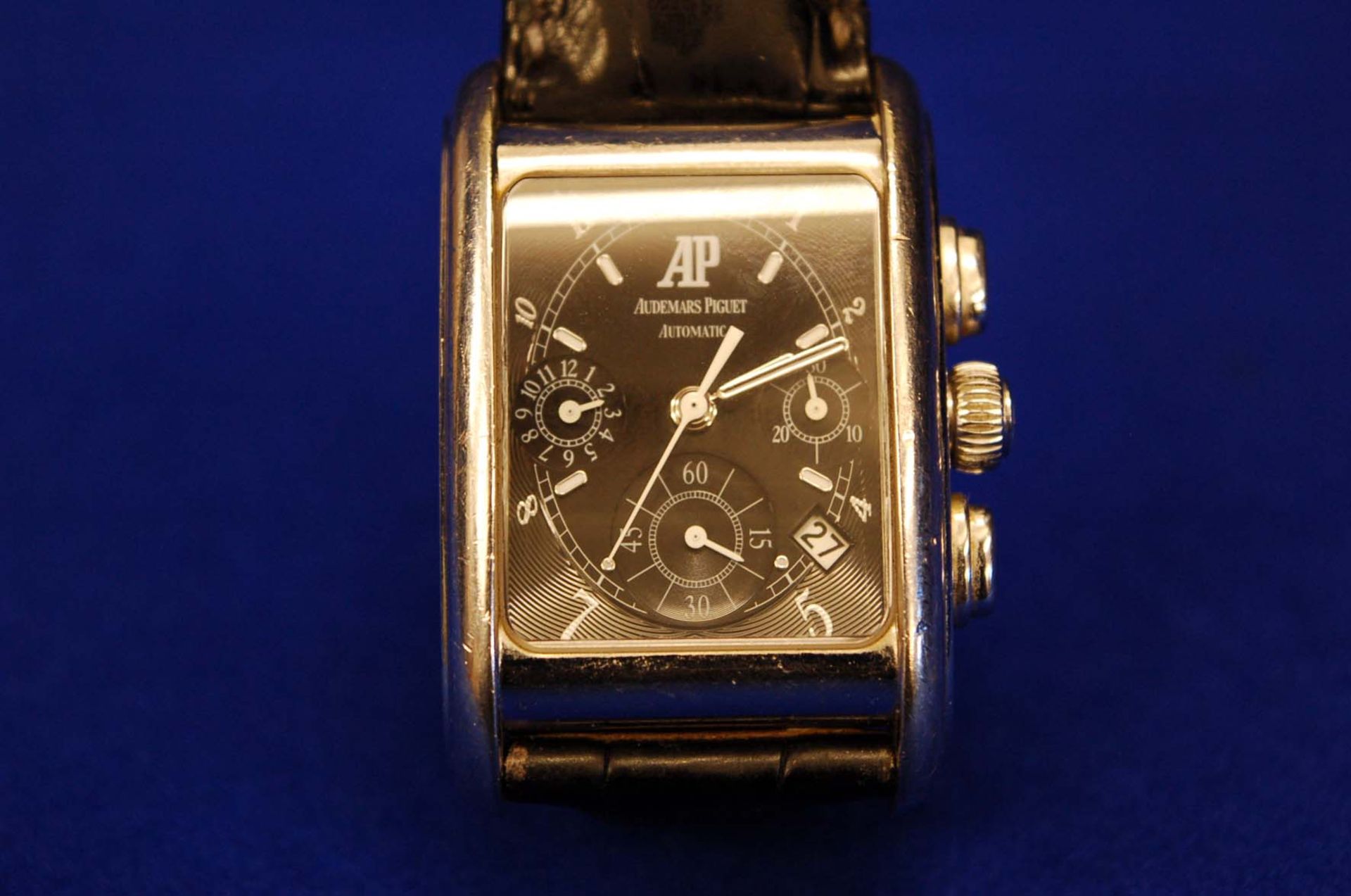 AUDEMARS PIGUET Gentleman’s 18ct White Gold Wrist Watch, Edward Piguet Chronograph E74633, - Image 2 of 6