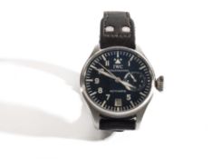An IWC SCHAFFHAUSEN Model 5002 Big Pilots Wrist Watch, Stainless Steel 46.2mm Case & Automatic