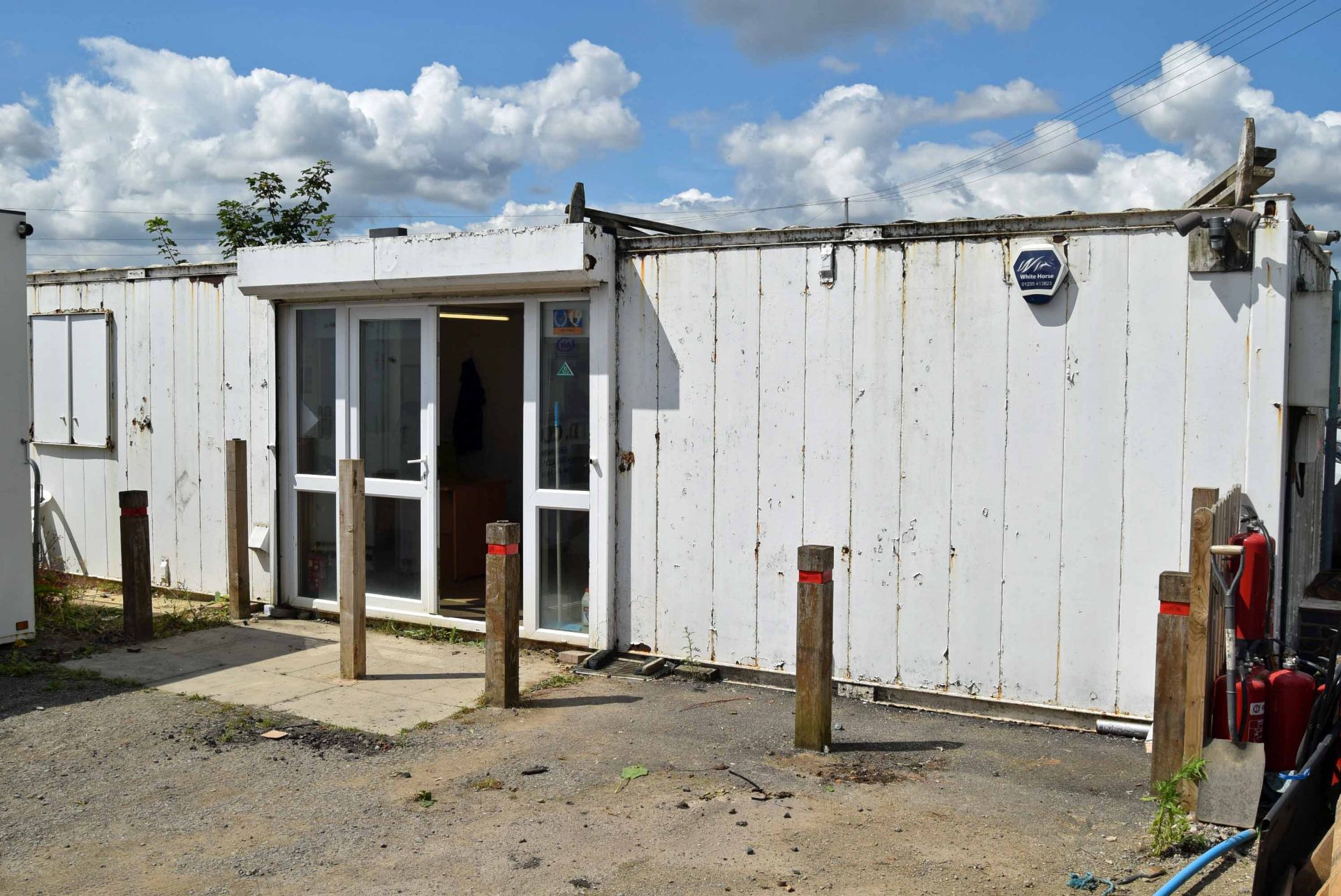 A BRITCAB 32ft x 10ft Portable Office Unit with All Services connected, Main Open Office with - Image 2 of 13