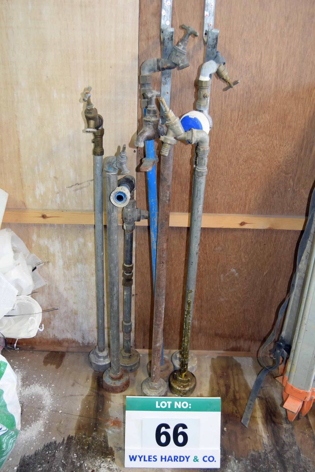 Seven Various Stand Pipes