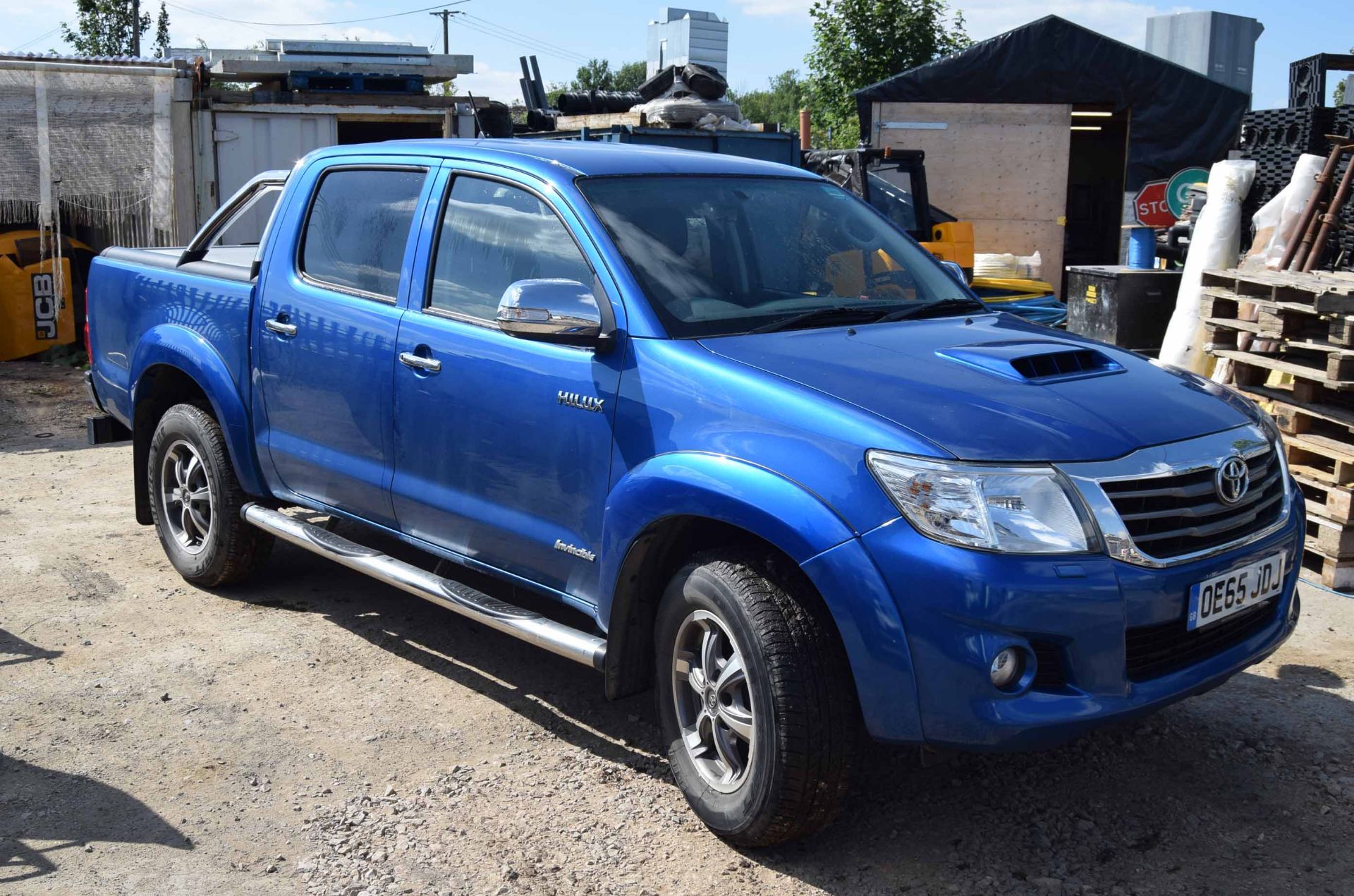 A TOYOTA Hilux Invincible XD04D 4x4 3M Diesel Pick-Up Truck, Registration No. OE65 JDJ, First