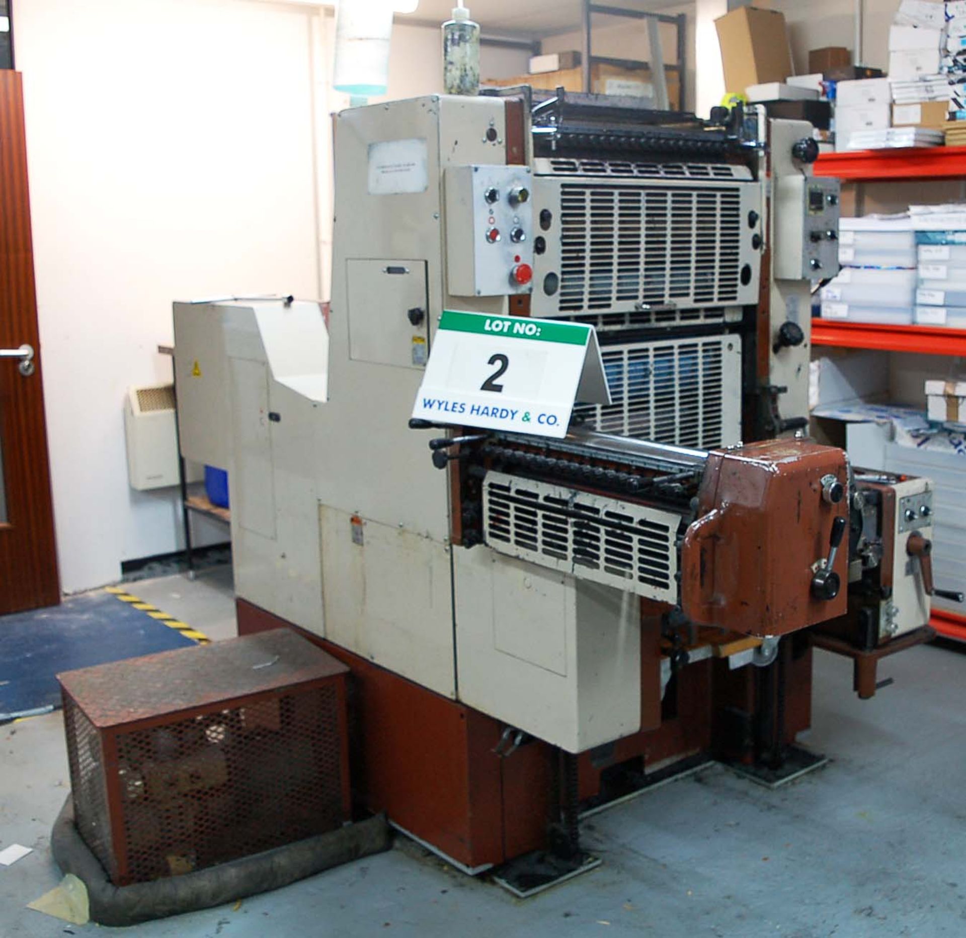 A FUJI Offset 52 520mm x 360mm (30.5 inch x 14 3/16 inch) Single Colour Lithographic Printing