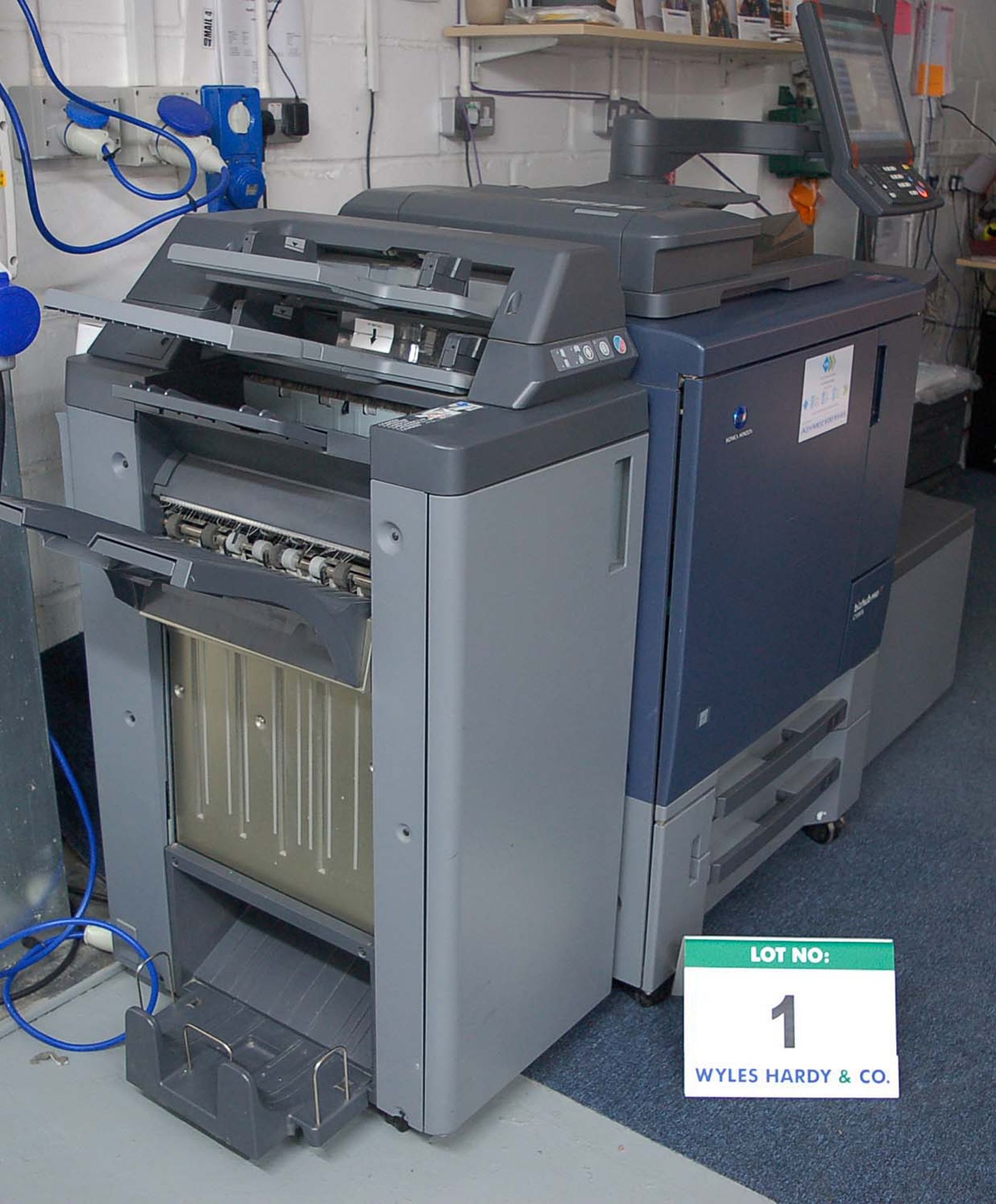 A KONICA MINOLTA Bizhub Pro C1060L Digital Colour Printing Machine, - Image 3 of 4