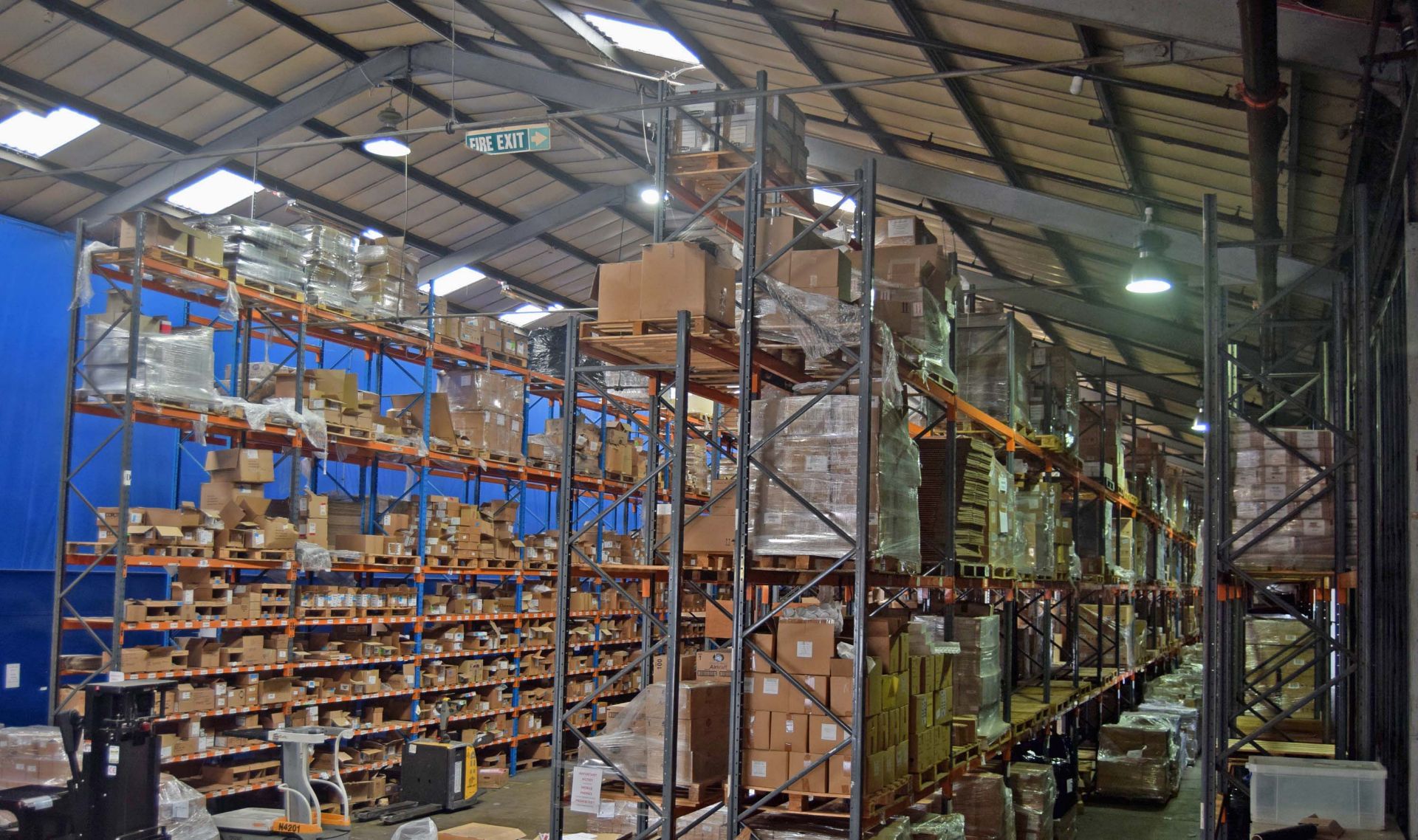 The Warehousing 4-Tier Pallet Racking providing Approx. 1750 Pallet Positions (Standard Pallets) ( - Image 2 of 6