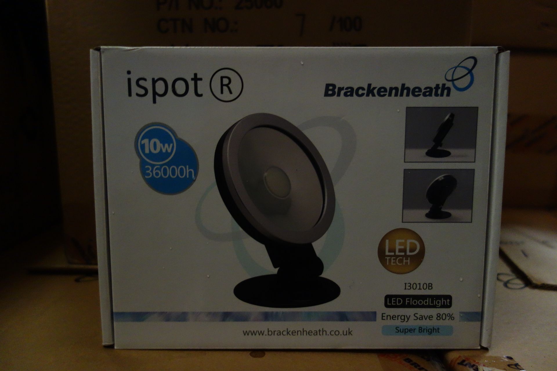 10 X Brakenheath Ispot 13010B 10W LED Flood Light