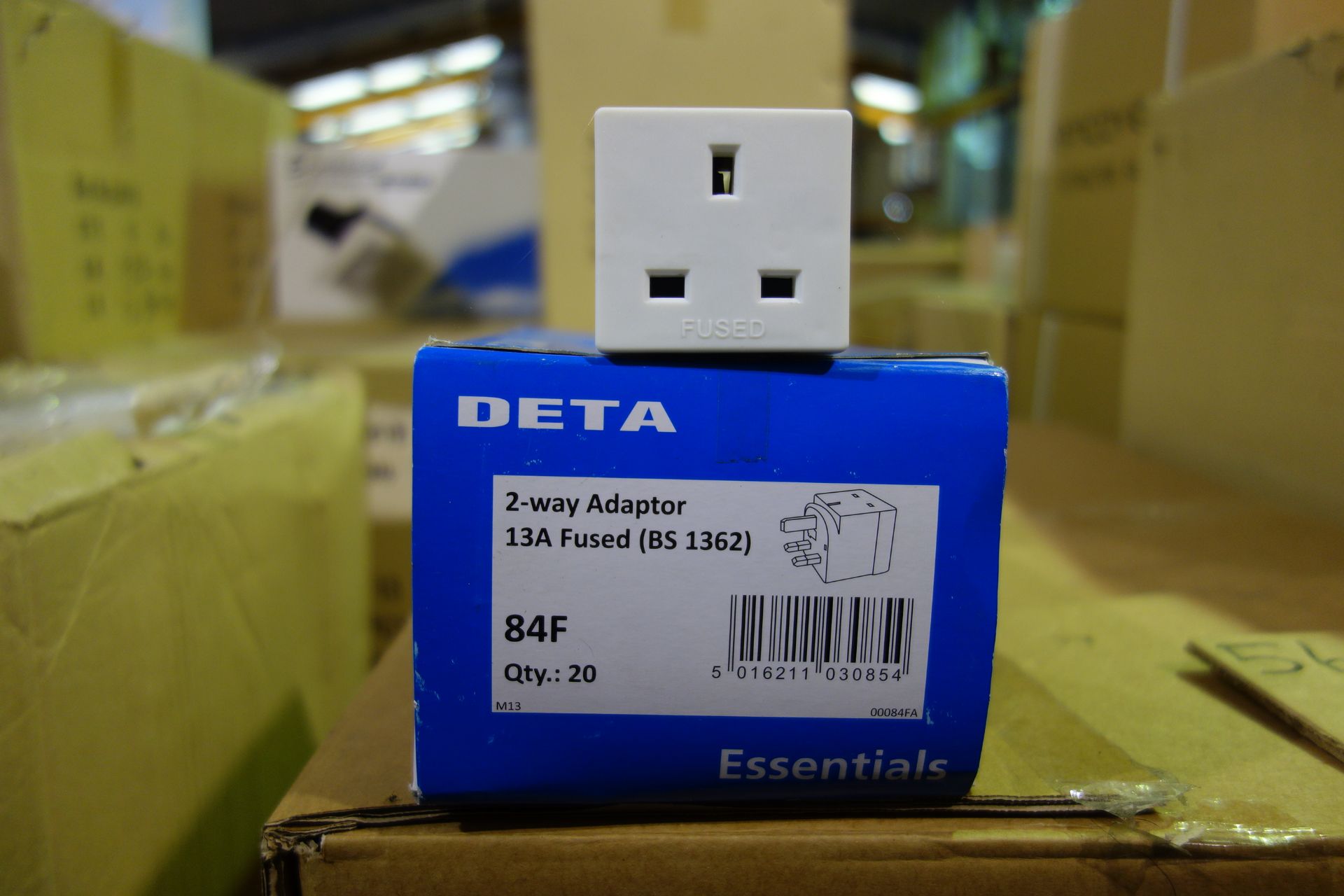 300 X Deta 84F 13A 2W Fused Adaptor