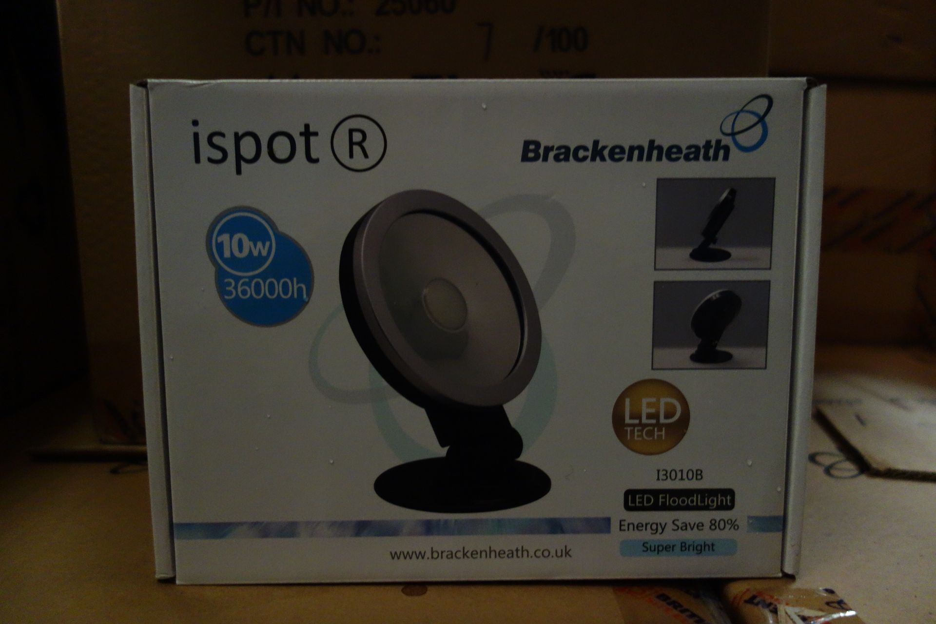 10 X Brakenheath Ispot 13010B 10W LED Flood Light