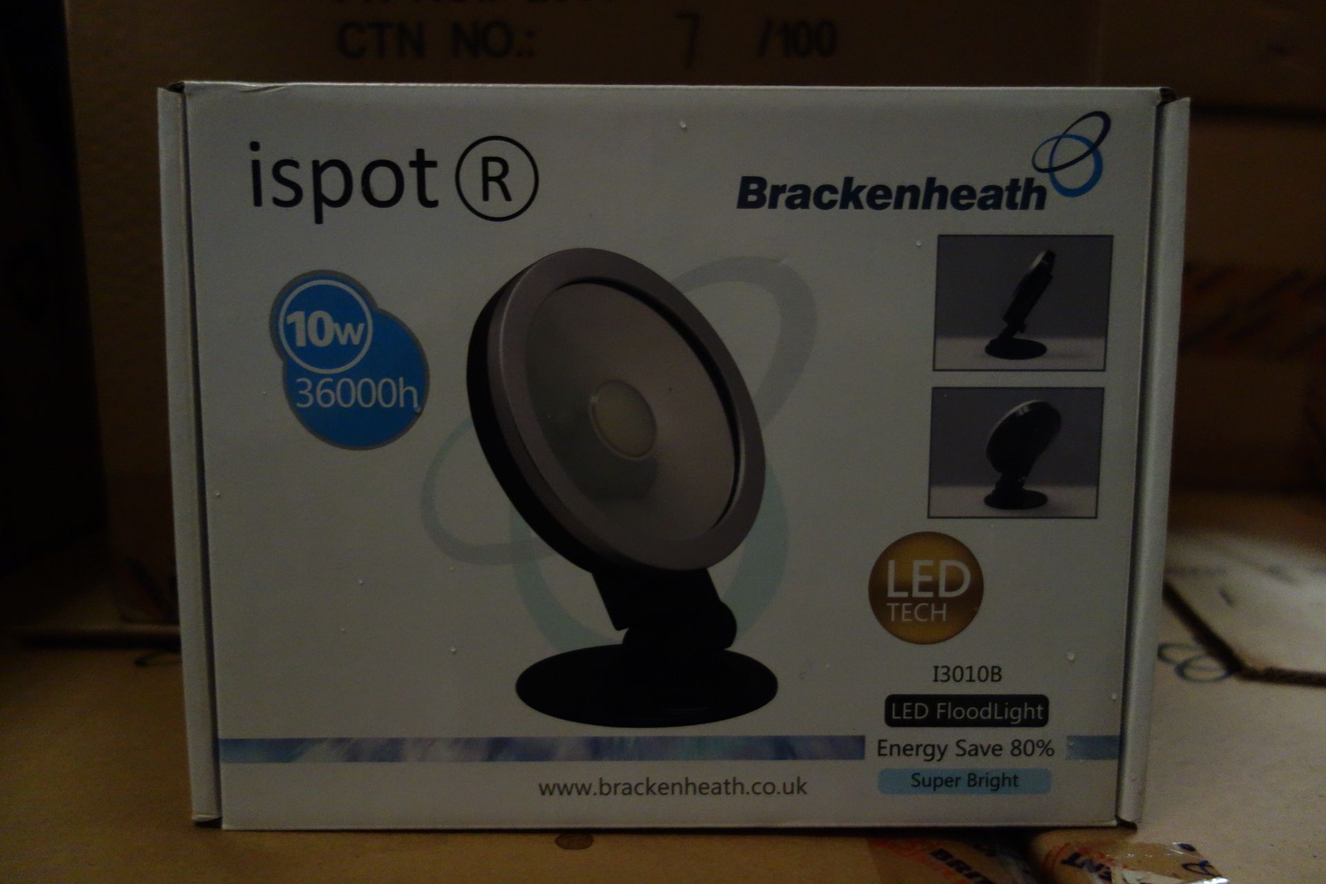 10 X Brakenheath Ispot 13010B 10W LED Flood Light