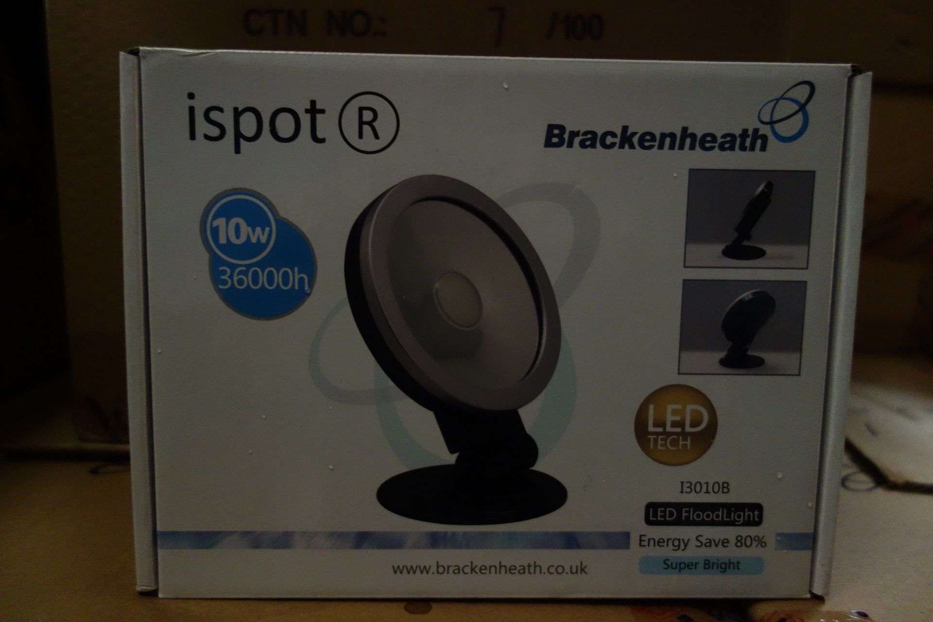 10 X Brakenheath Ispot 13010B 10W LED Flood Light