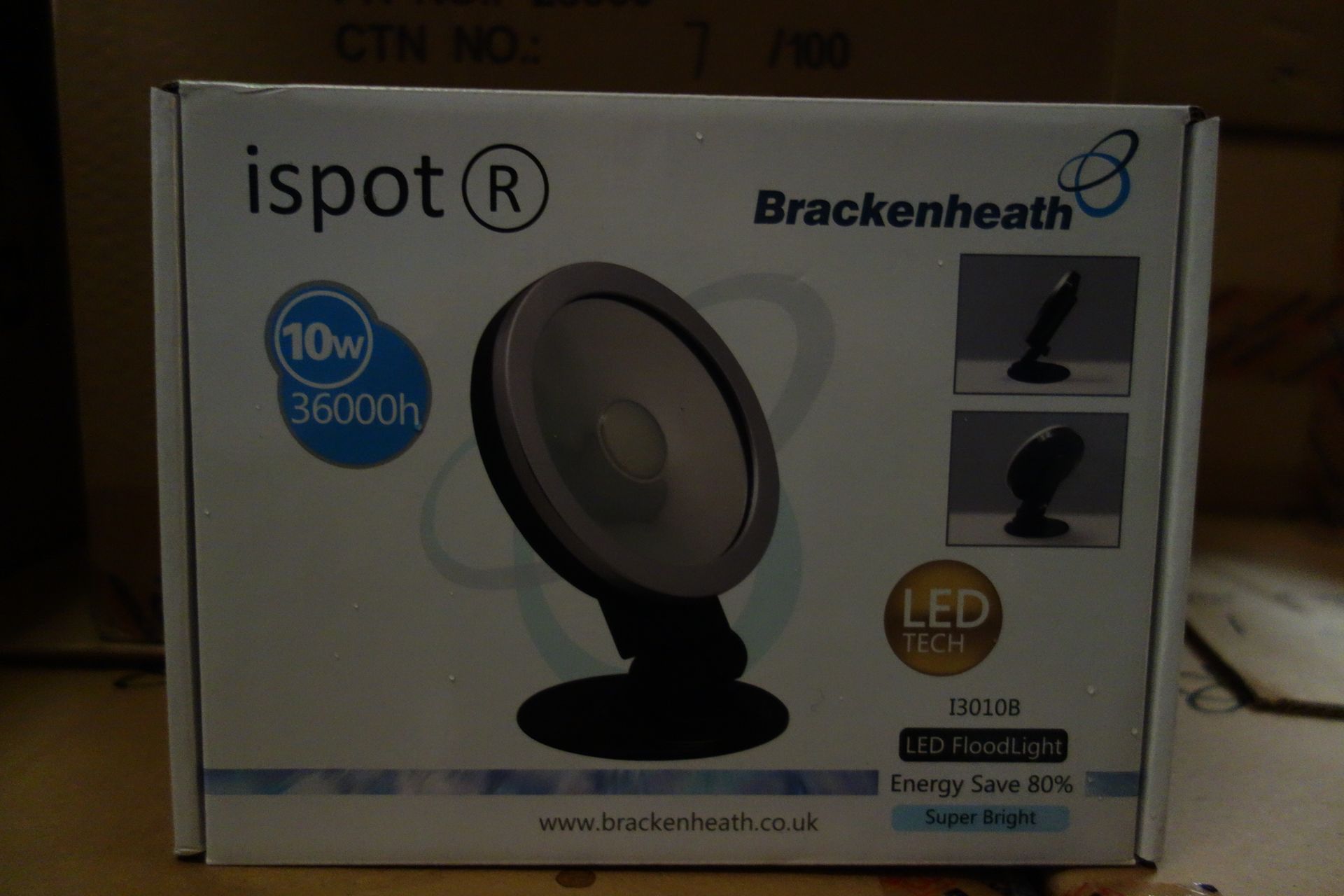 10 X Brakenheath Ispot 13010B 10W LED Flood Light