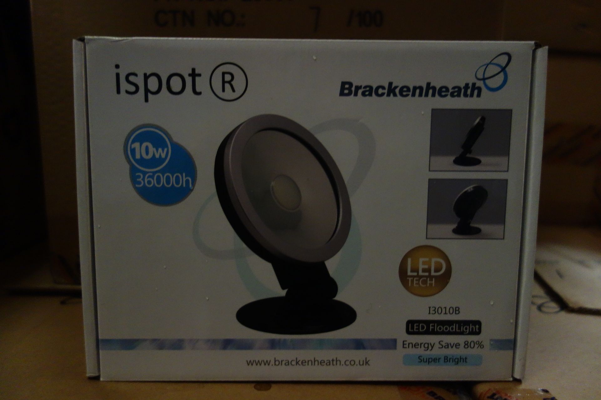 10 X Brakenheath Ispot 13010B 10W LED Flood Light