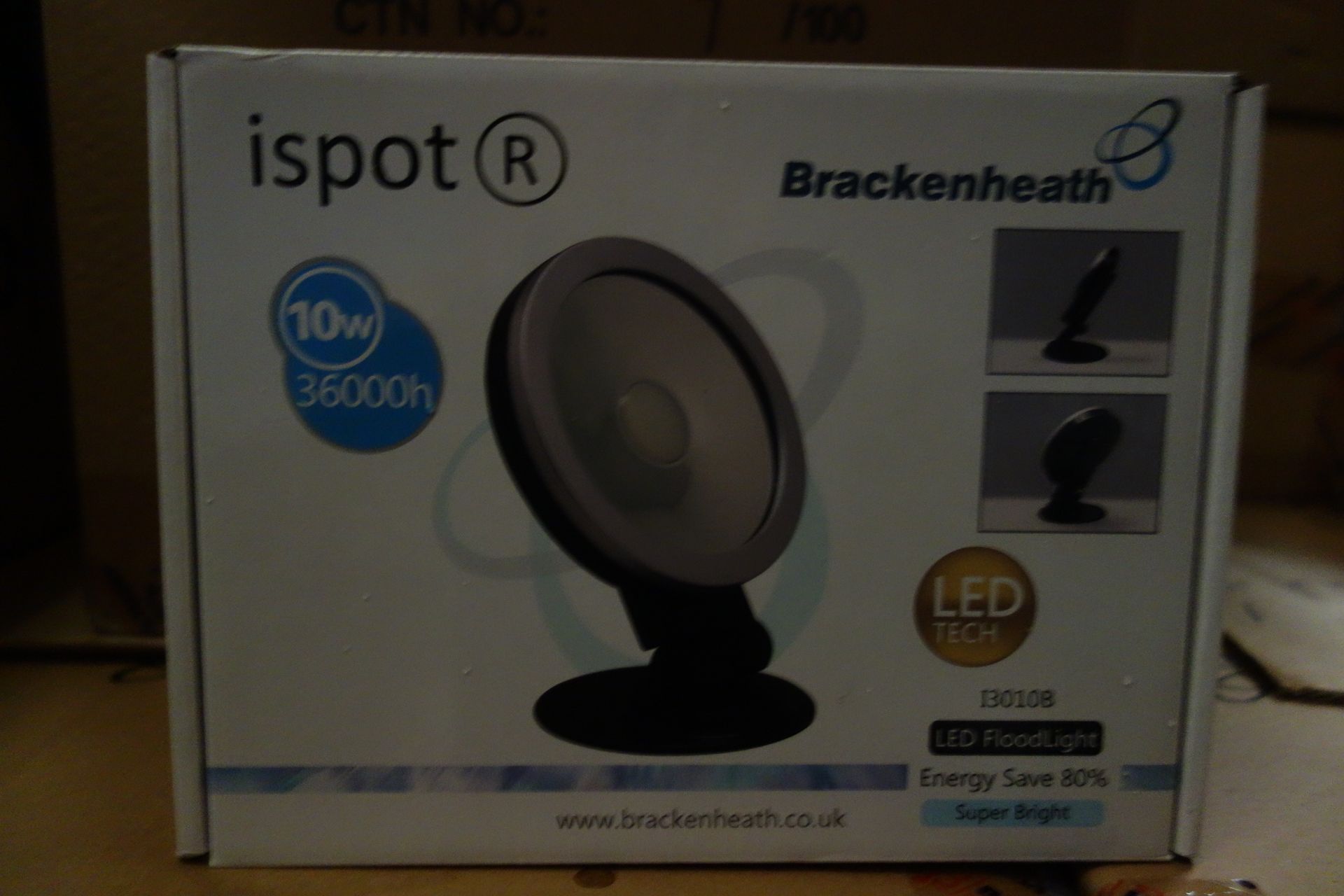 10 X Brakenheath Ispot 13010B 10W LED Flood Light