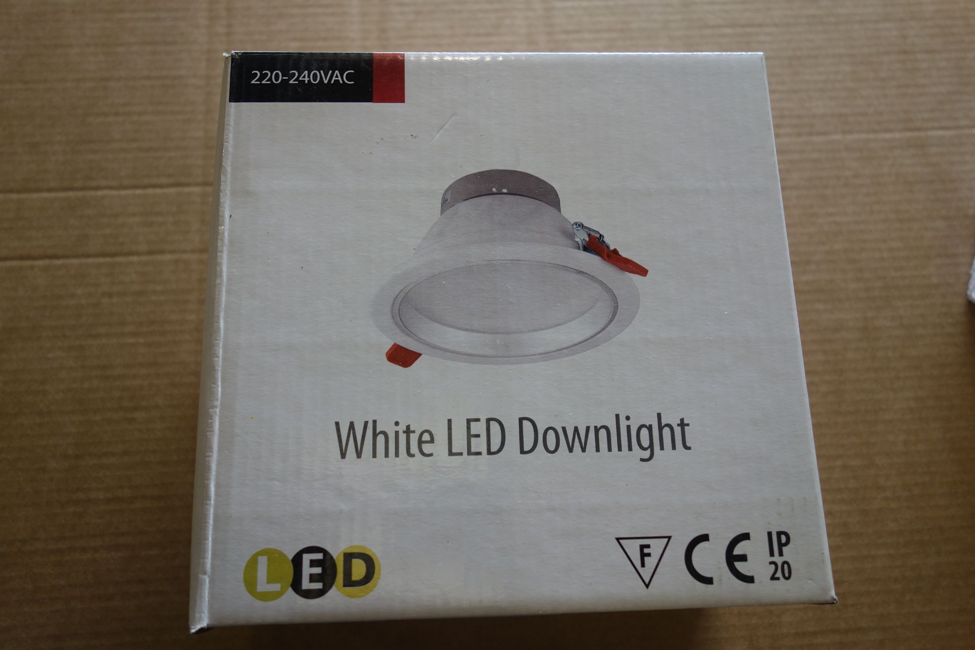 12 X Wilts WPDL12WLED White LED Downlight
